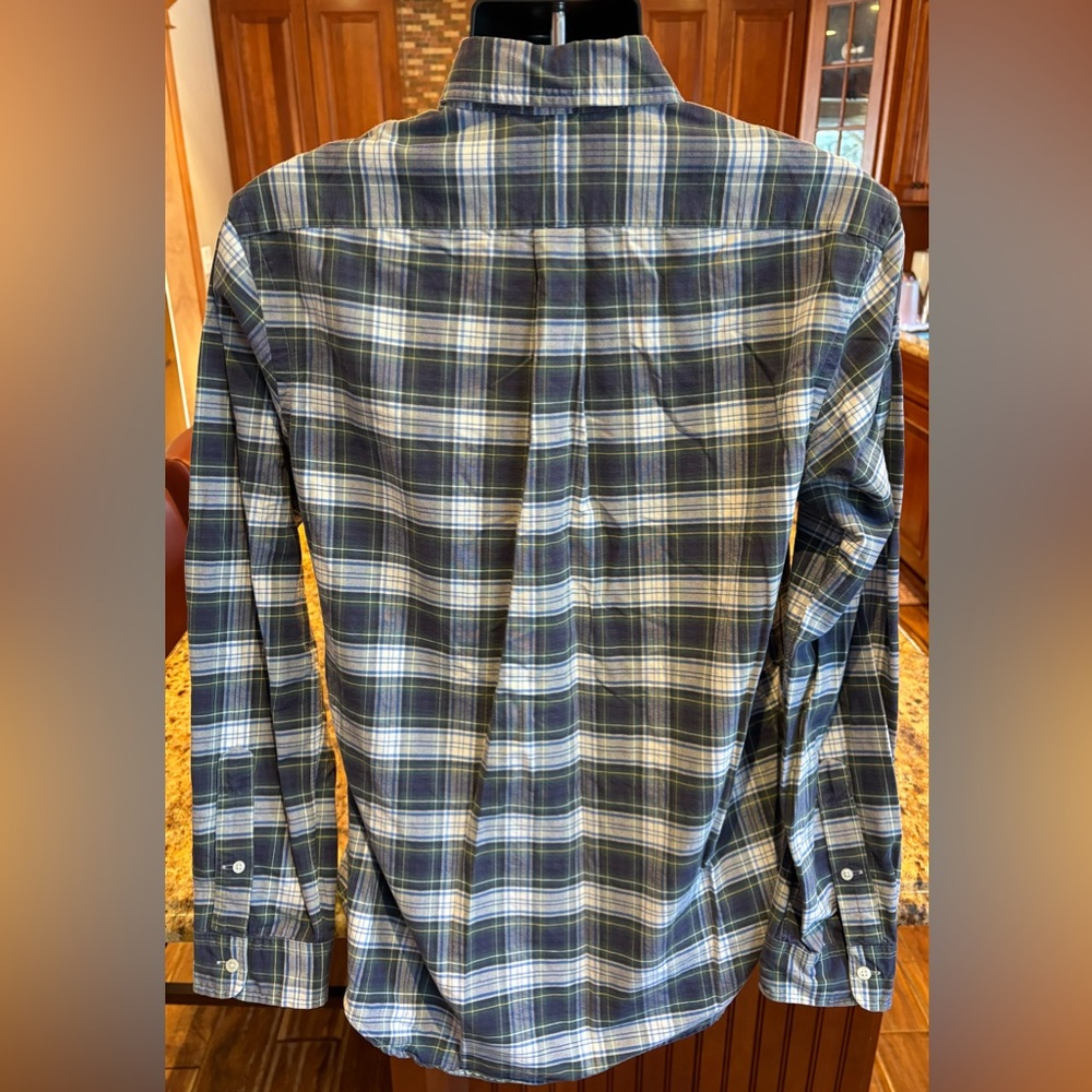 Ralph Lauren Blue and Green Plaid‎ Casual button down Shirt - Picture 6 of 6